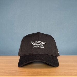 Rolls-Royce Beverly Hills Owner’s Edition Black Baseball Cap with Velcro Closure